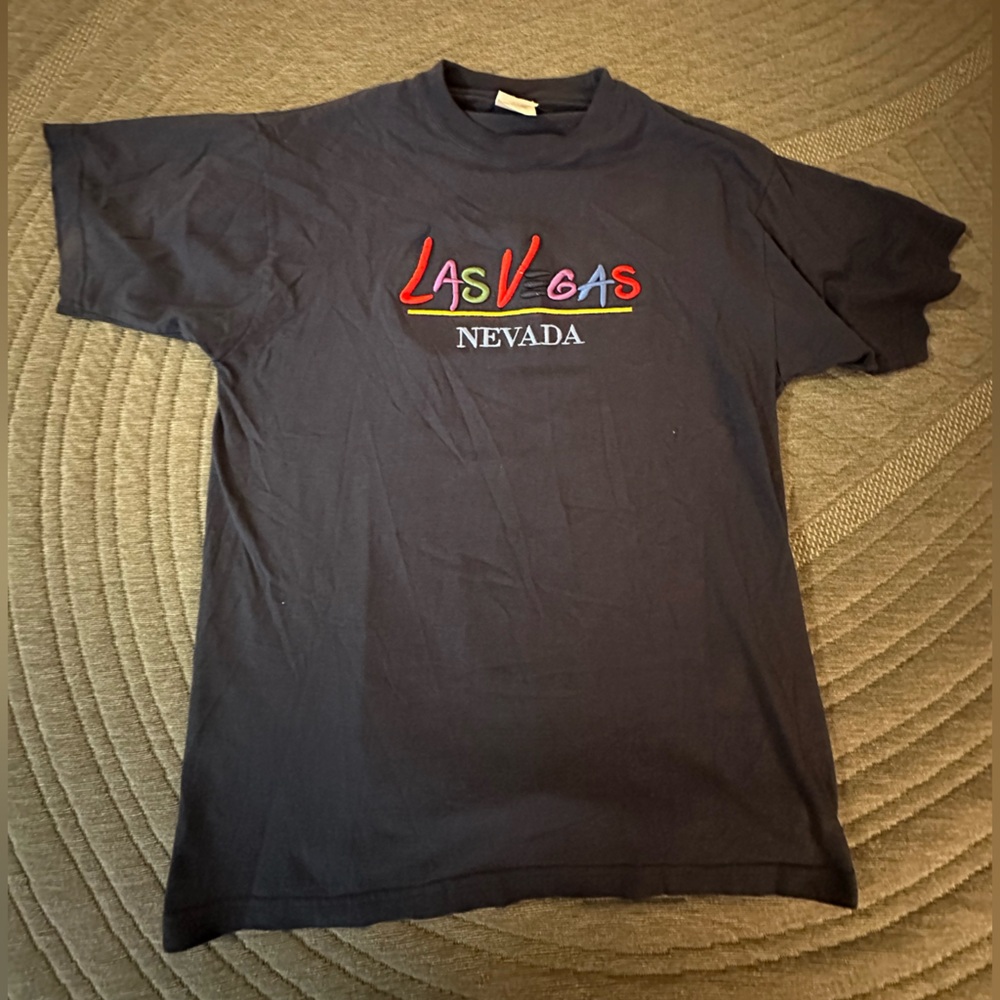 Vintage Las Vegas Embroidered Tee